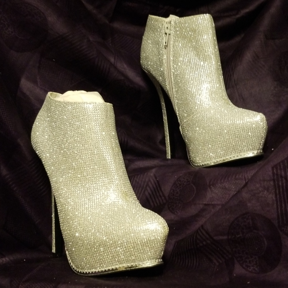 Fancy Glittery Booties
